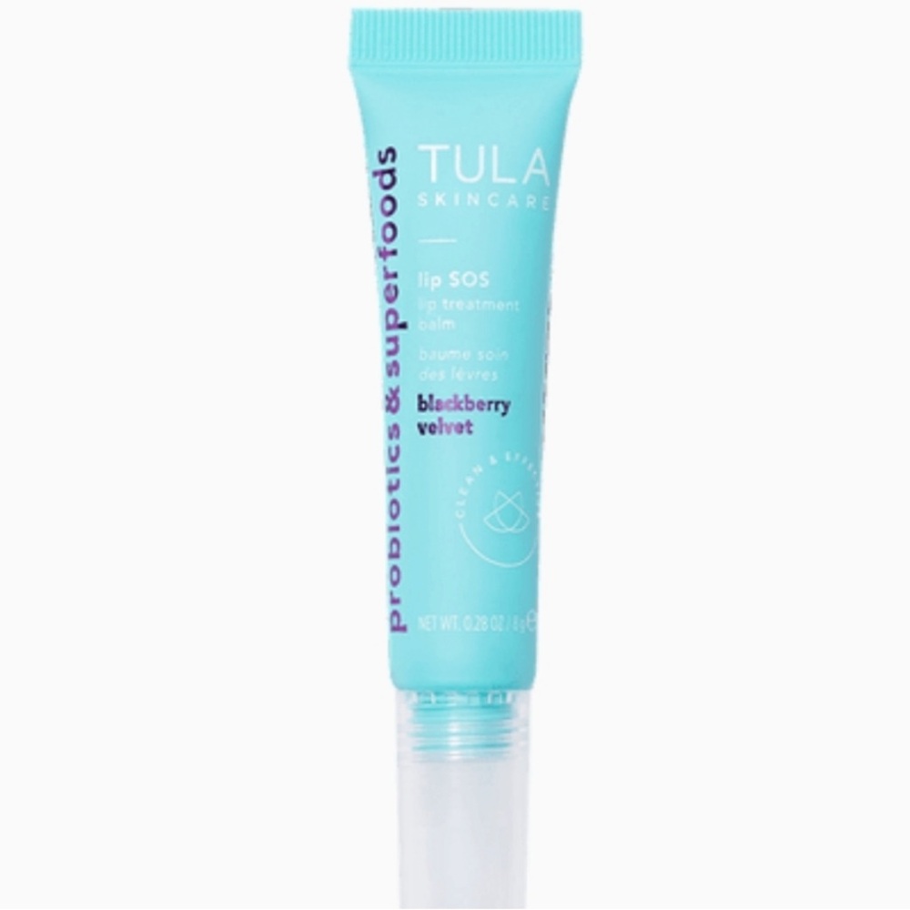 🆕TULA Lip SOS BlackBerry Velvet Lip Treatment Gloss - Picture 4 of 15
